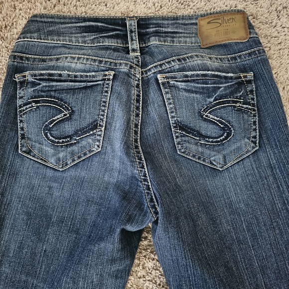 Silver Jeans Suki Capri Size 28 - Picture 5 of 12